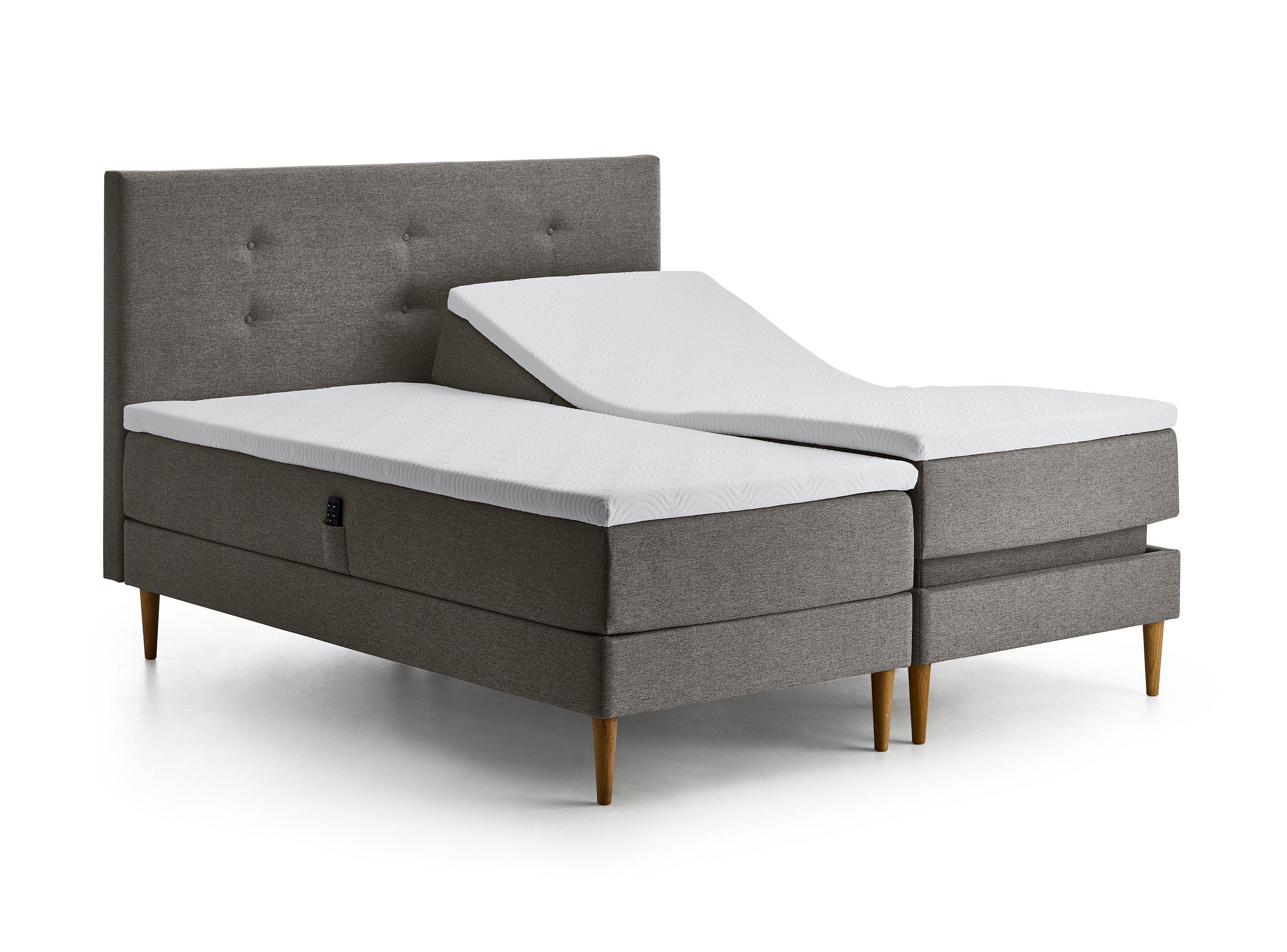 TEMPUR St&auml;llbar s&auml;ng 160x200 Mjuk Titanium