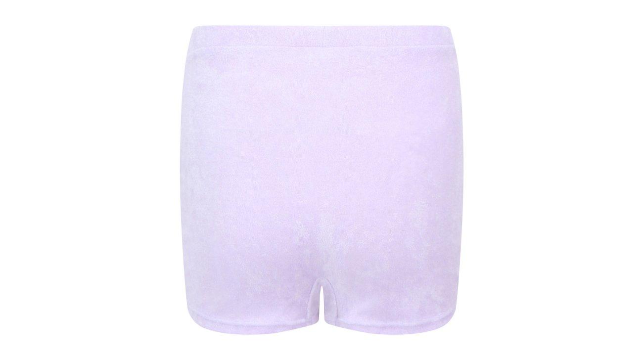 Women's Soft Shorts In Lavender Pink