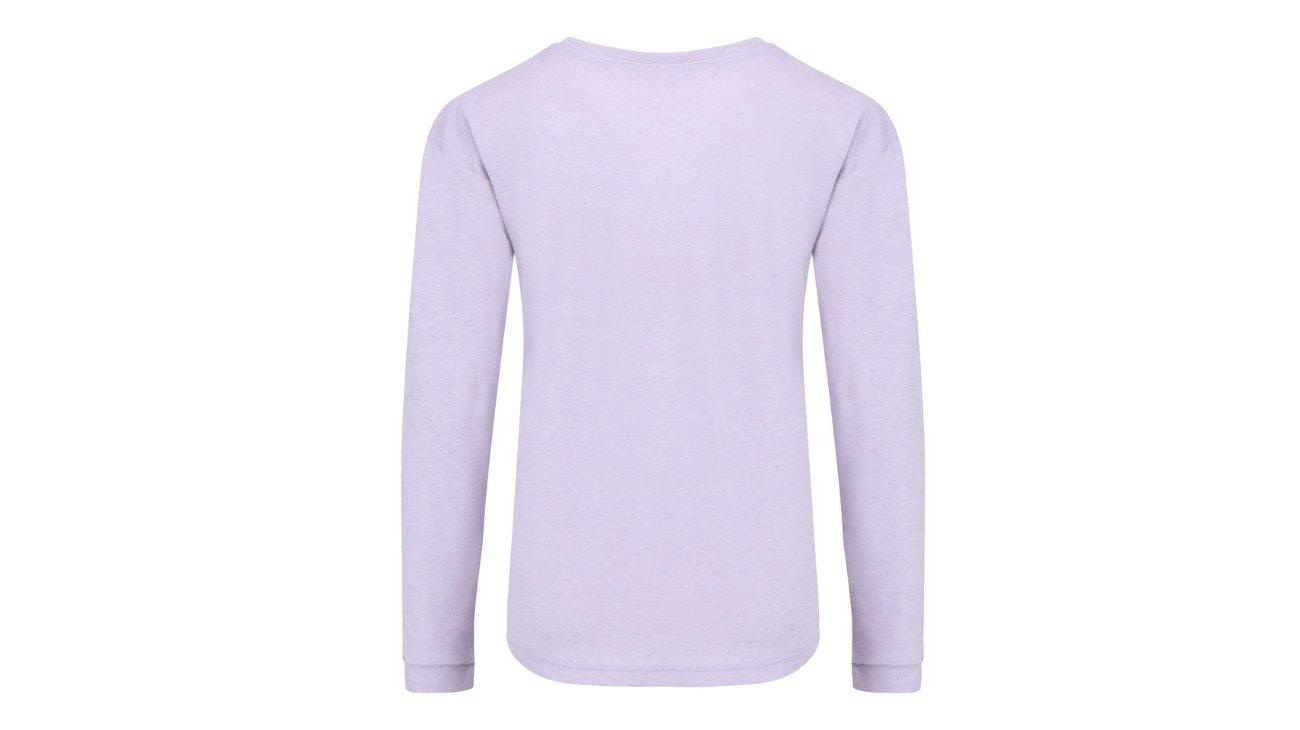 Women's Long Sleeve Soft T-Shirt In Lavender