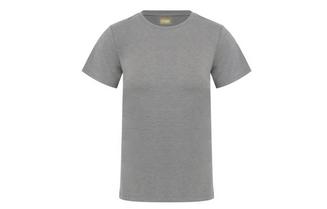 Women's Short Sleeve Jersey T-Shirt  In Grey