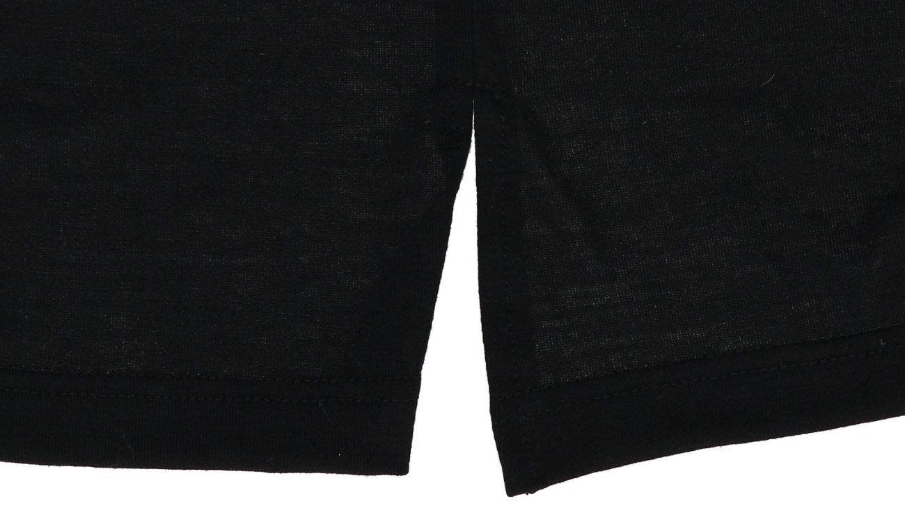 Women's Short Sleeve Jersey T-Shirt In Black