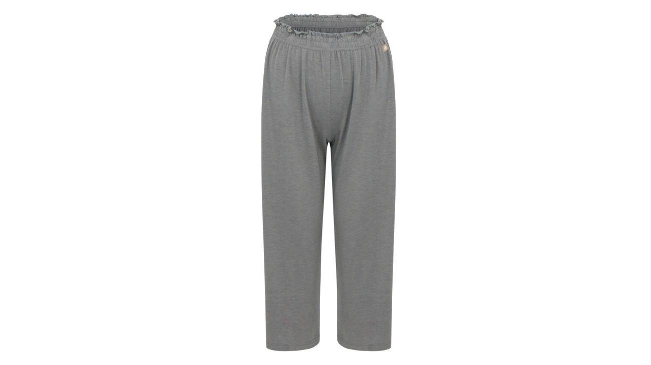 Women's Jersey Crop Pants In Grey