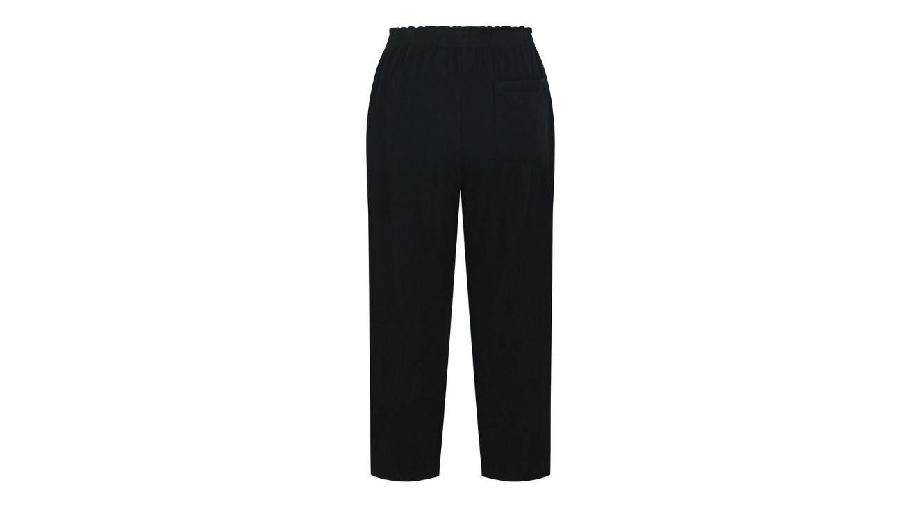 Women's Jersey Crop Pants In Black