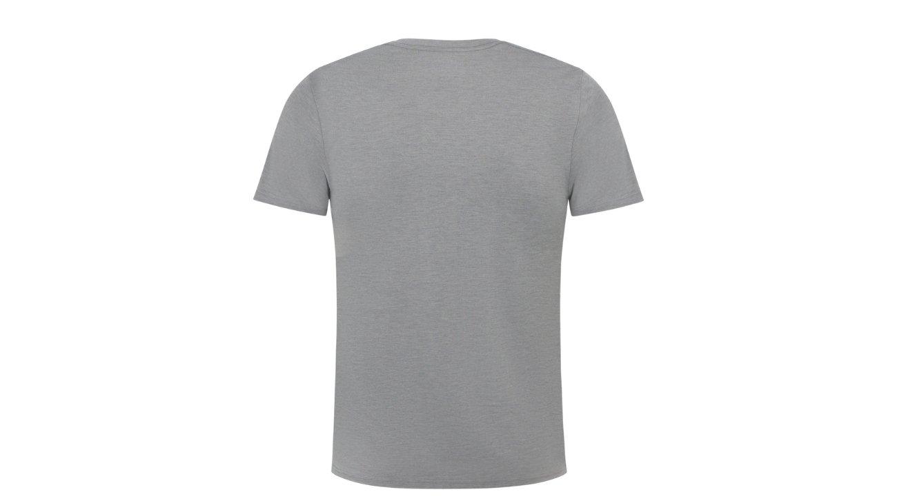 Men's Short Sleeve V Neck T-Shirt In Grey