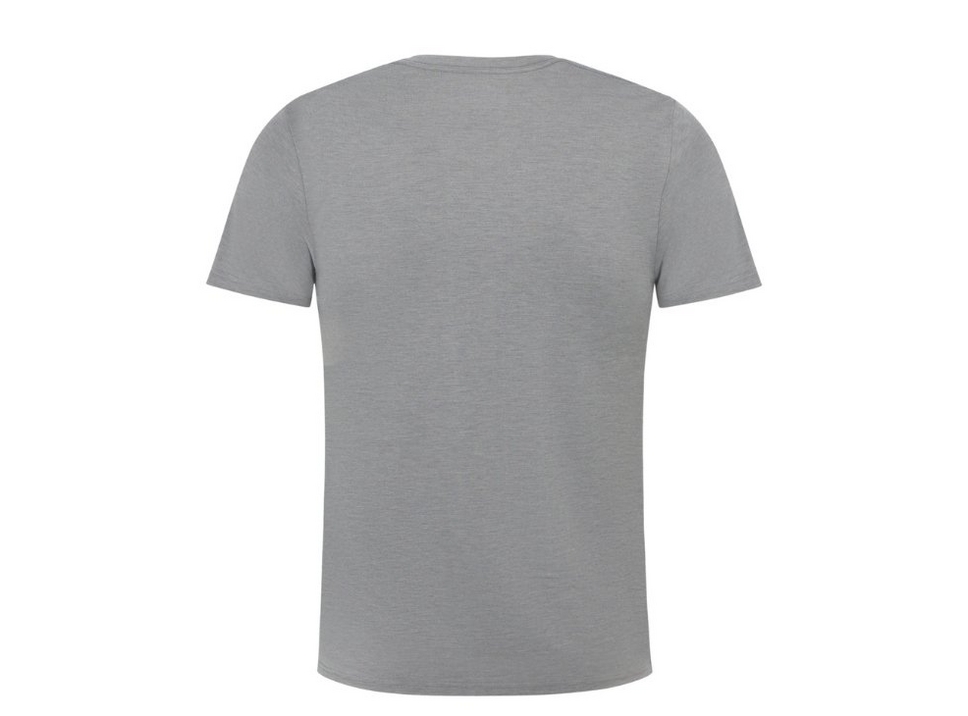 Men's Short Sleeve V Neck T-Shirt In Grey