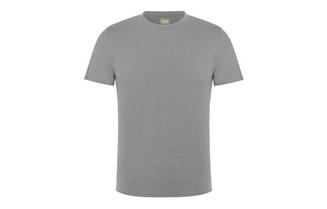 Men's Short Sleeve Crew Neck T-Shirt In Grey