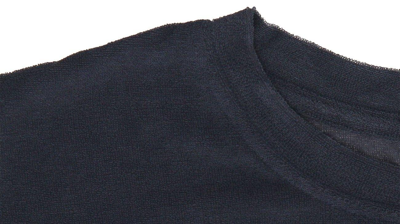 Men's Short Sleeve Crew Neck Shirt With Pocket In Navy