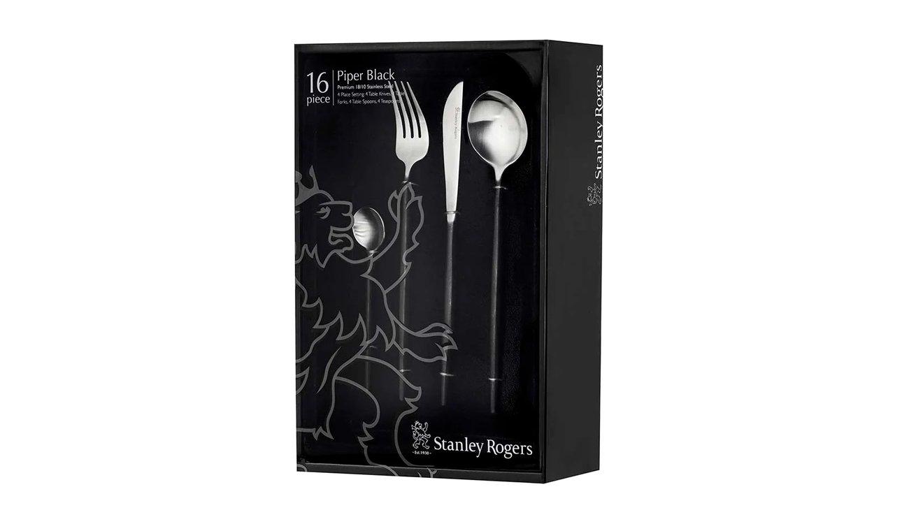 *GIFT-WITH-PURCHASE* Stanley Rogers Piper Black 16pcs Cutlery Set