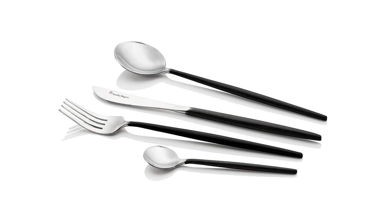 *GIFT-WITH-PURCHASE* Stanley Rogers Piper Black 16pcs Cutlery Set