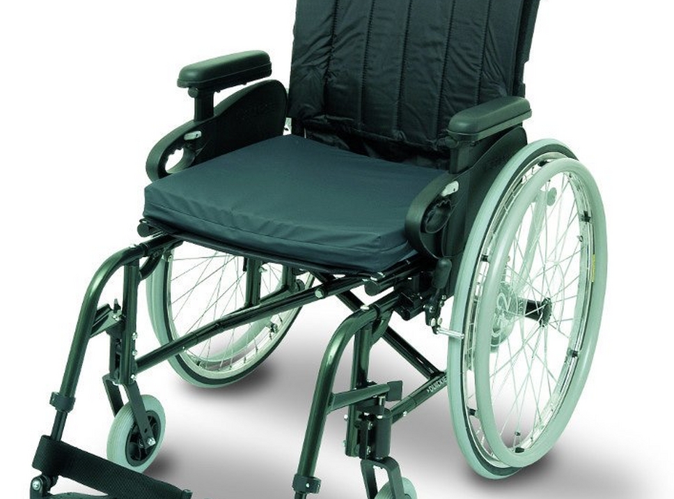 TEMPUR® Rollstuhlkissen, 40x40x5cm PU-Bezug