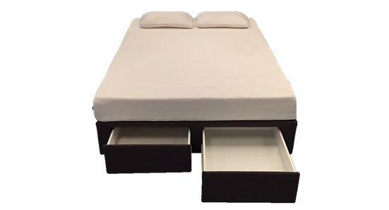 TEMPUR® TwoDrawer WidthEnd Queen Bed with Storage Tempur Australia