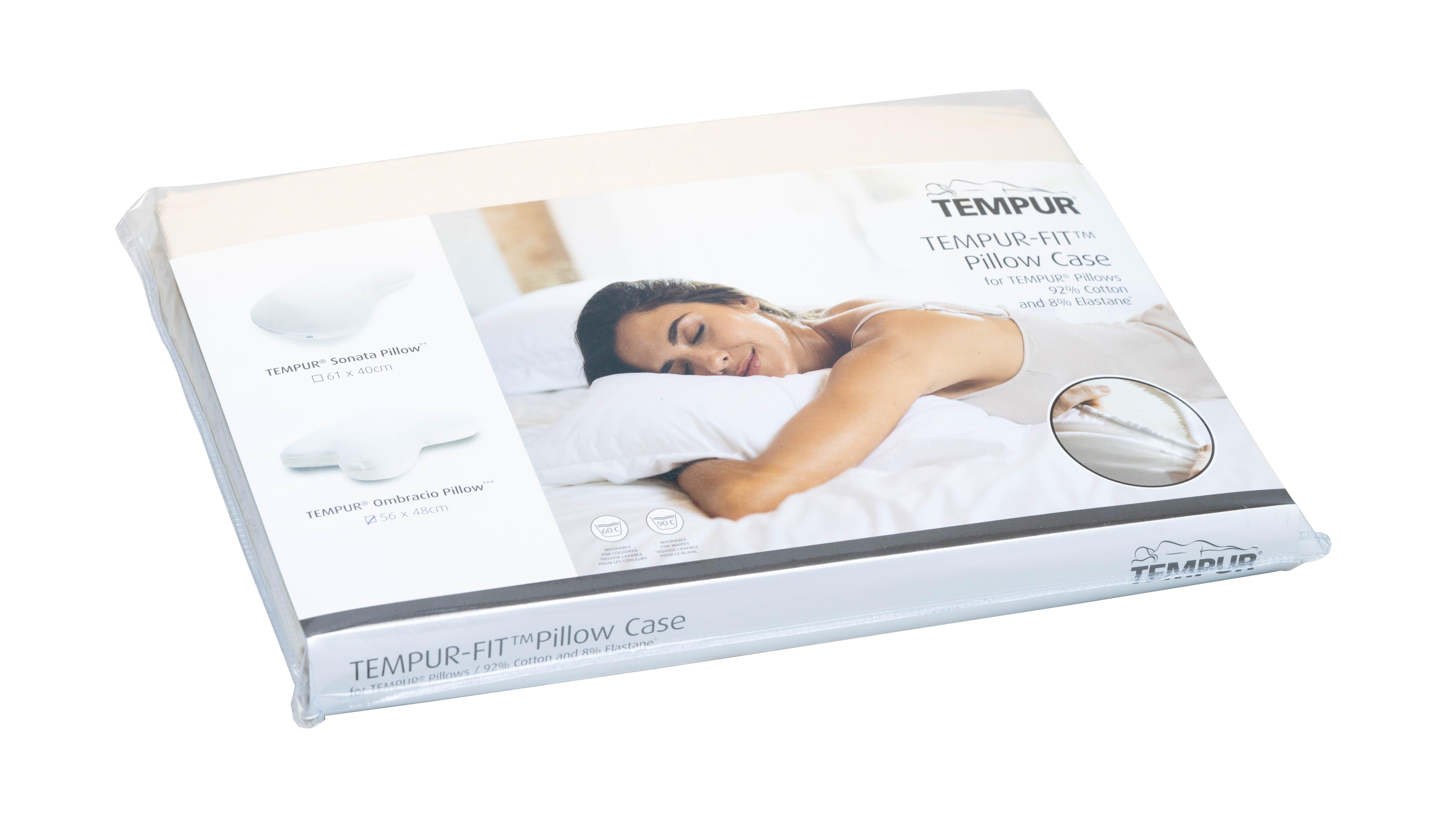 TEMPUR® Ombracio Hoofdkussensloop – Crème