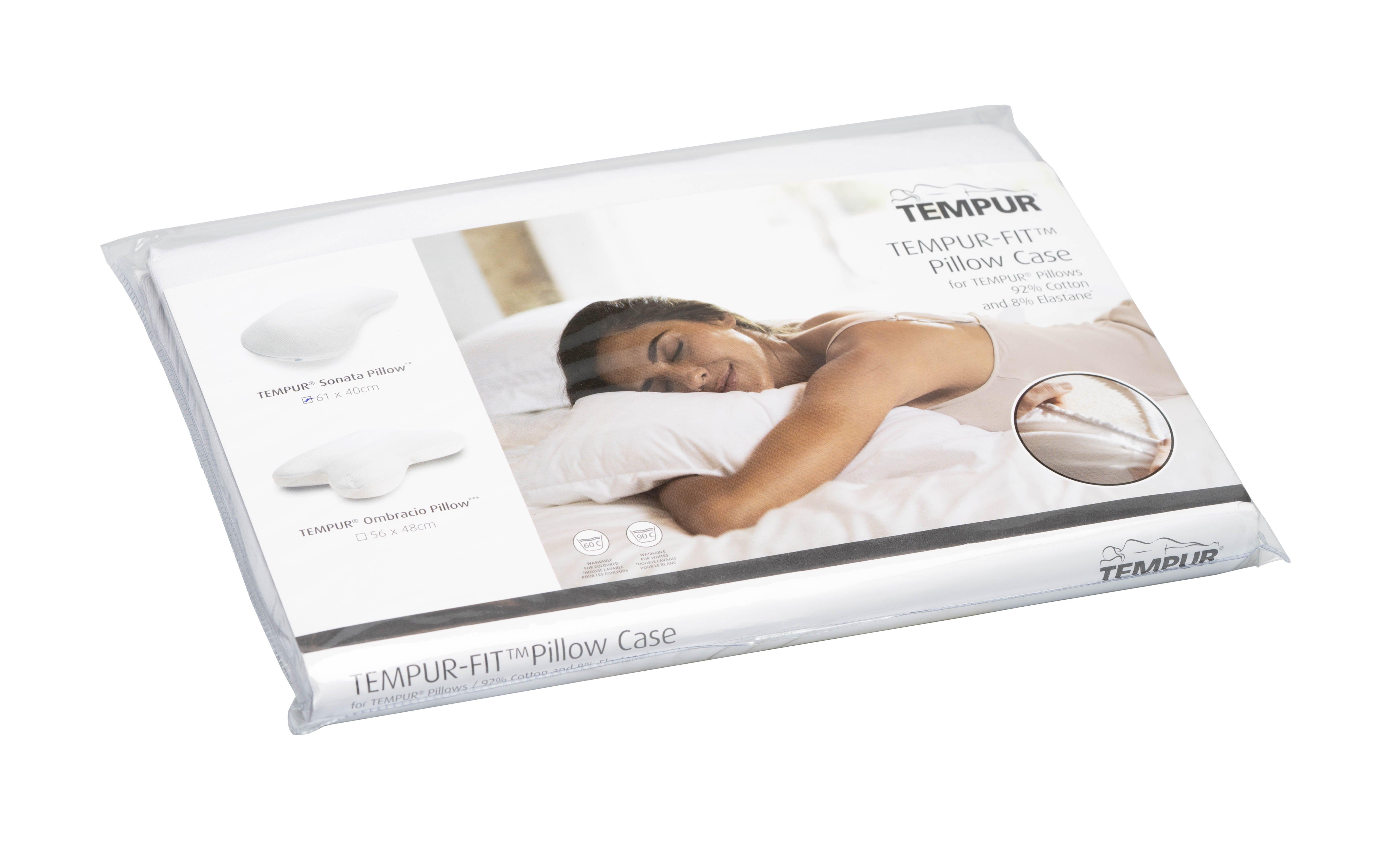 TEMPUR® Sonata Hoofdkussensloop – Wit