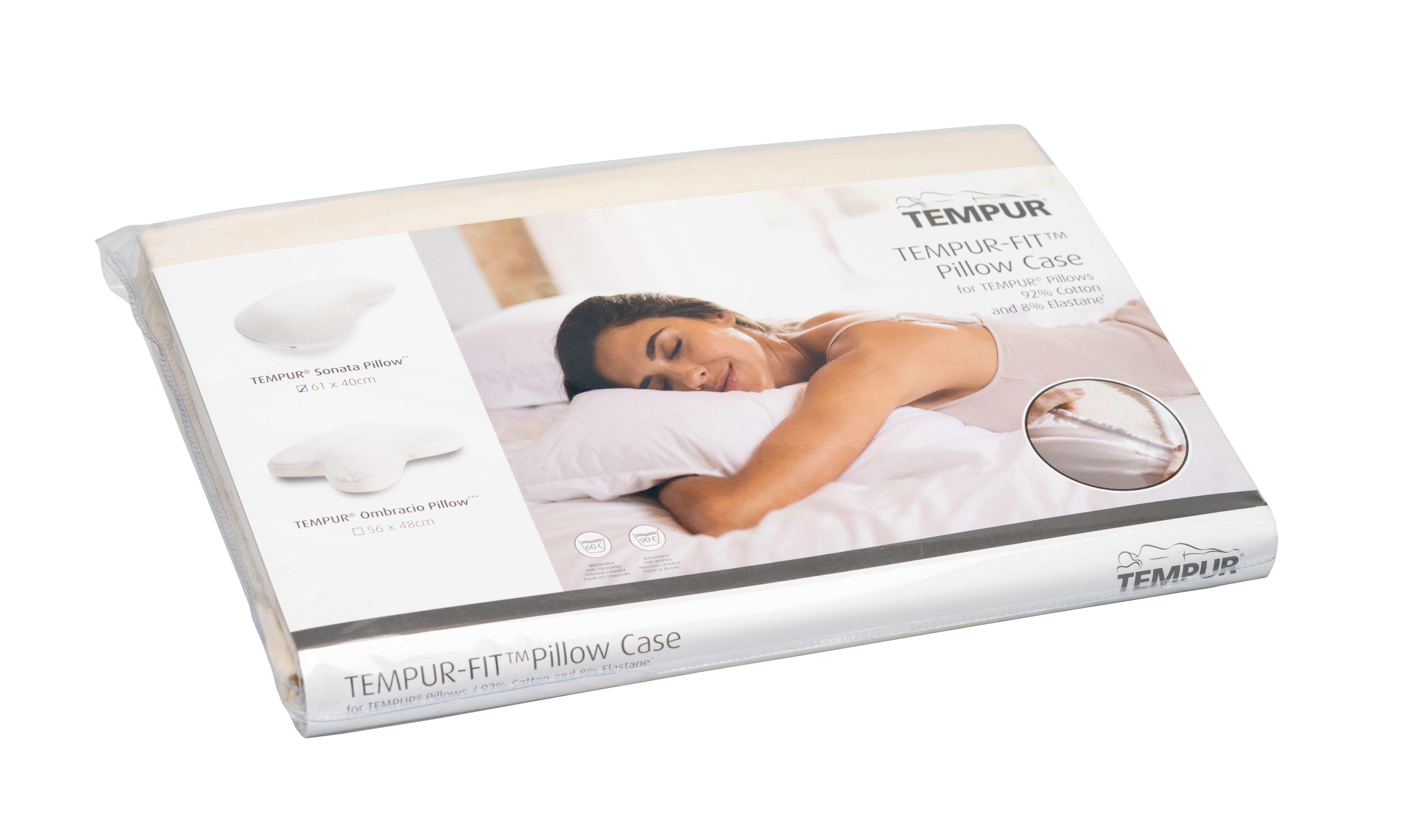 TEMPUR® Sonata Hoofdkussensloop – Crème