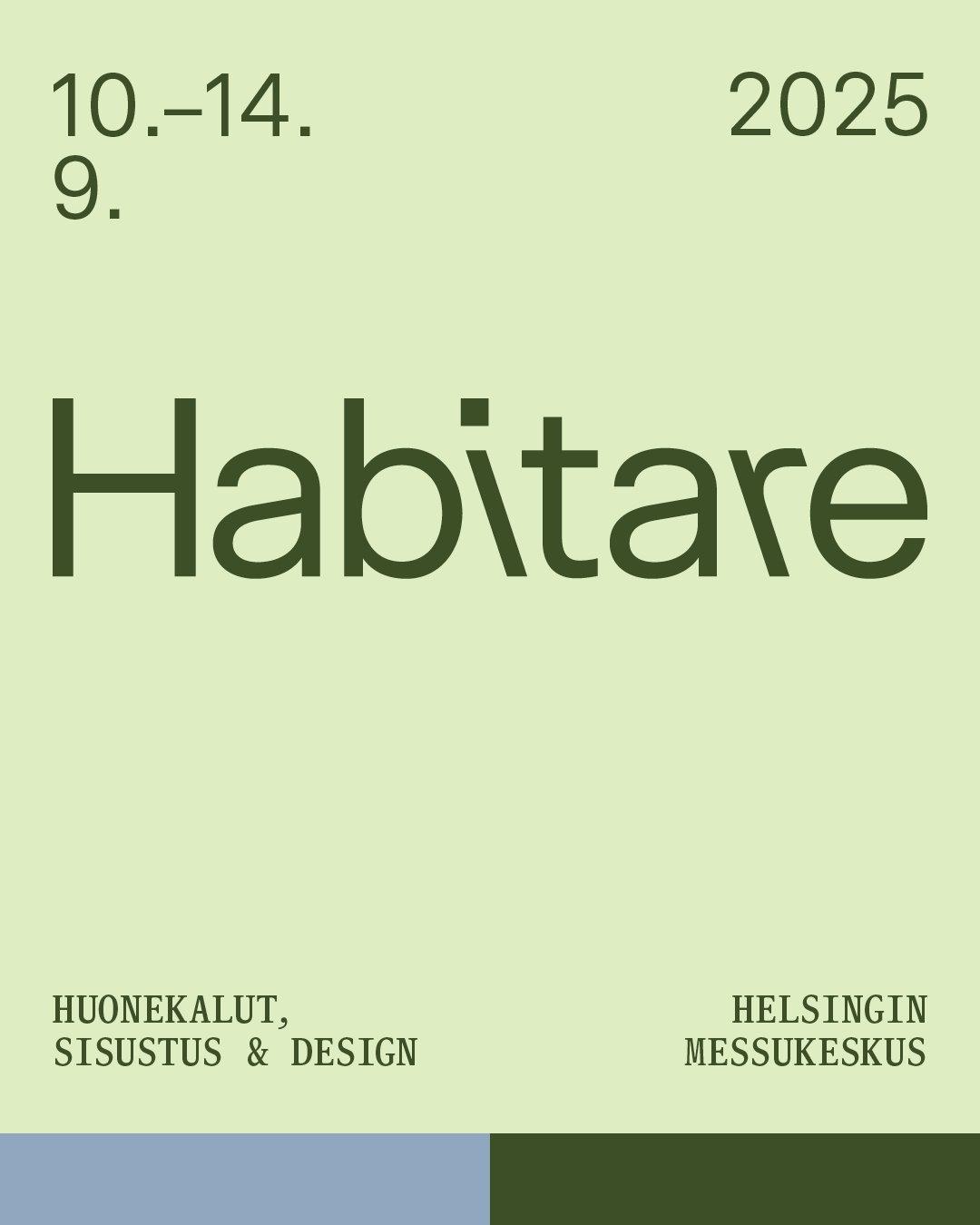 Habitare 2025 -messuliput
