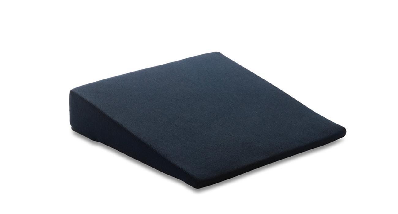 Coussin cunéiforme incliné, Pliable