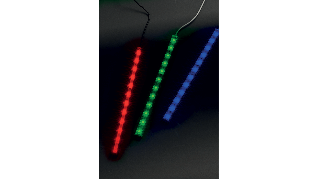 Barra LED 8 colori 15 cm