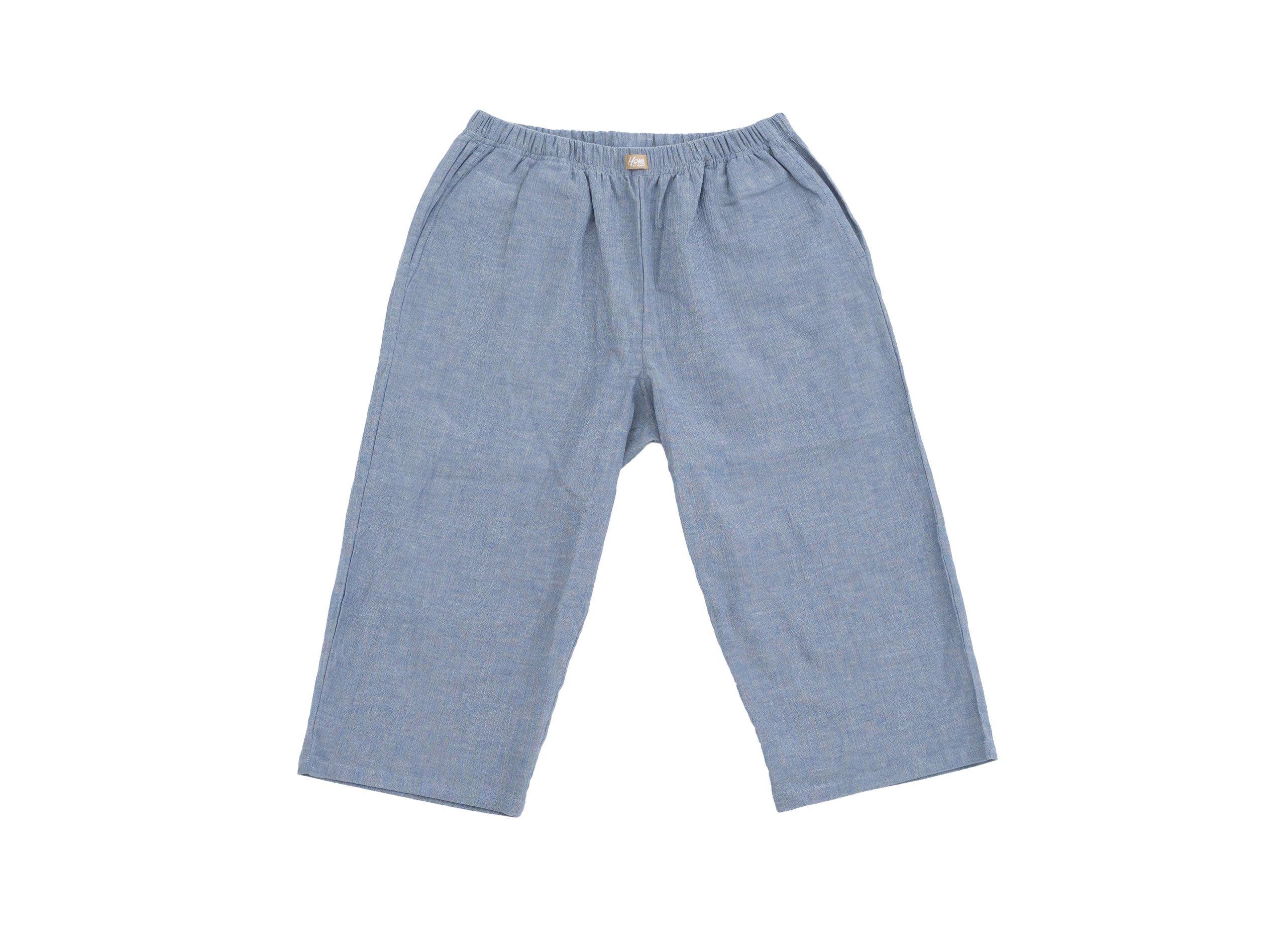 [ネット限定] リラクシングウェア メンズ 8分丈ステテコパンツ クレープ