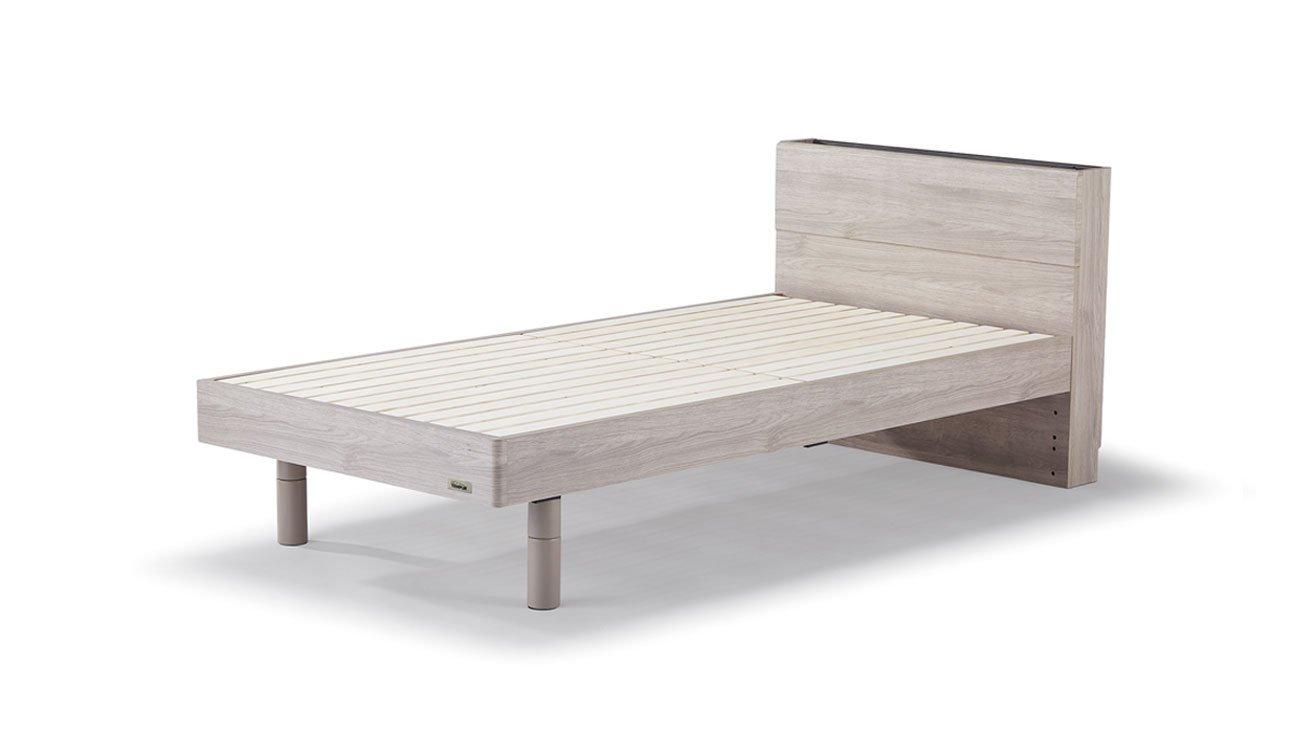 ノルン（キャビネット型）木製ベッド ダブル