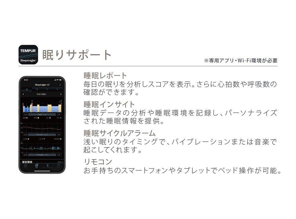 エルゴ スマート AIを搭載した電動リクライニングベッド