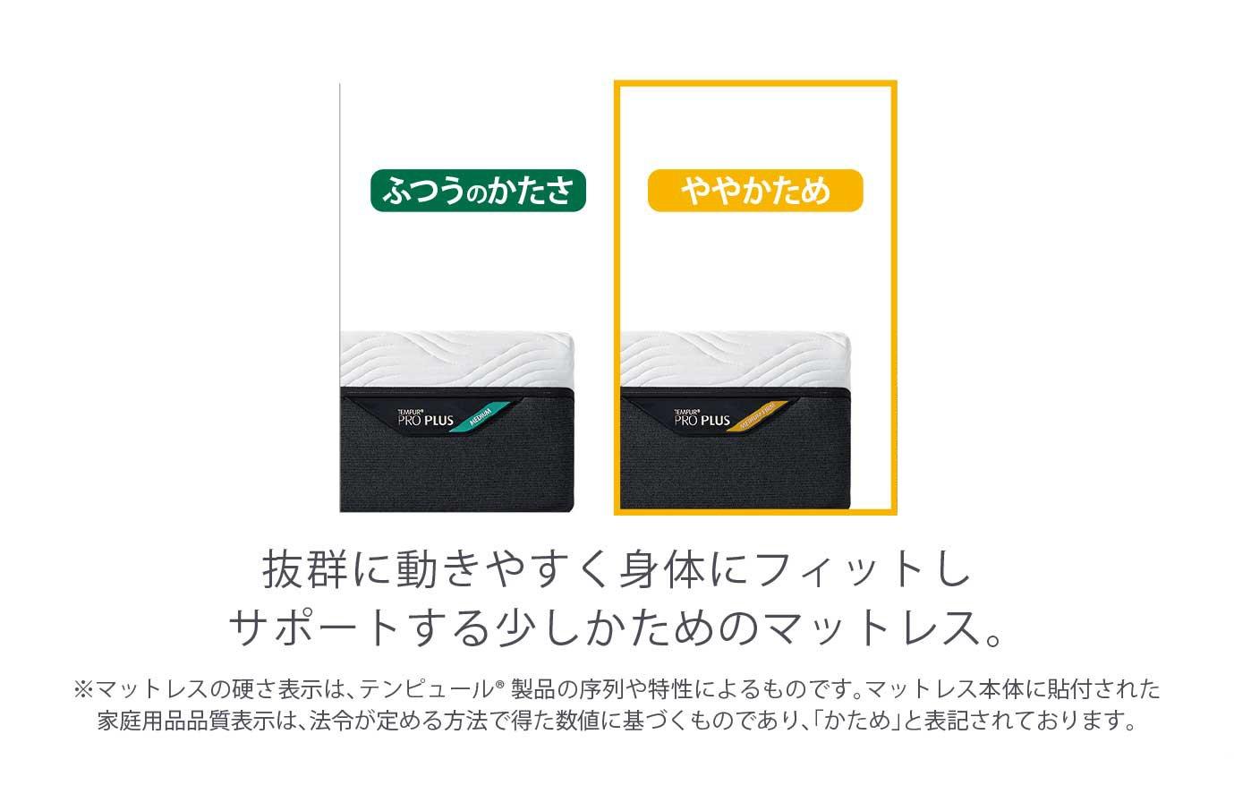 プロ プラス(マットレス:ややかため)とゼロジー(R) コンフォート(電動ベッド)のセット セミダブル