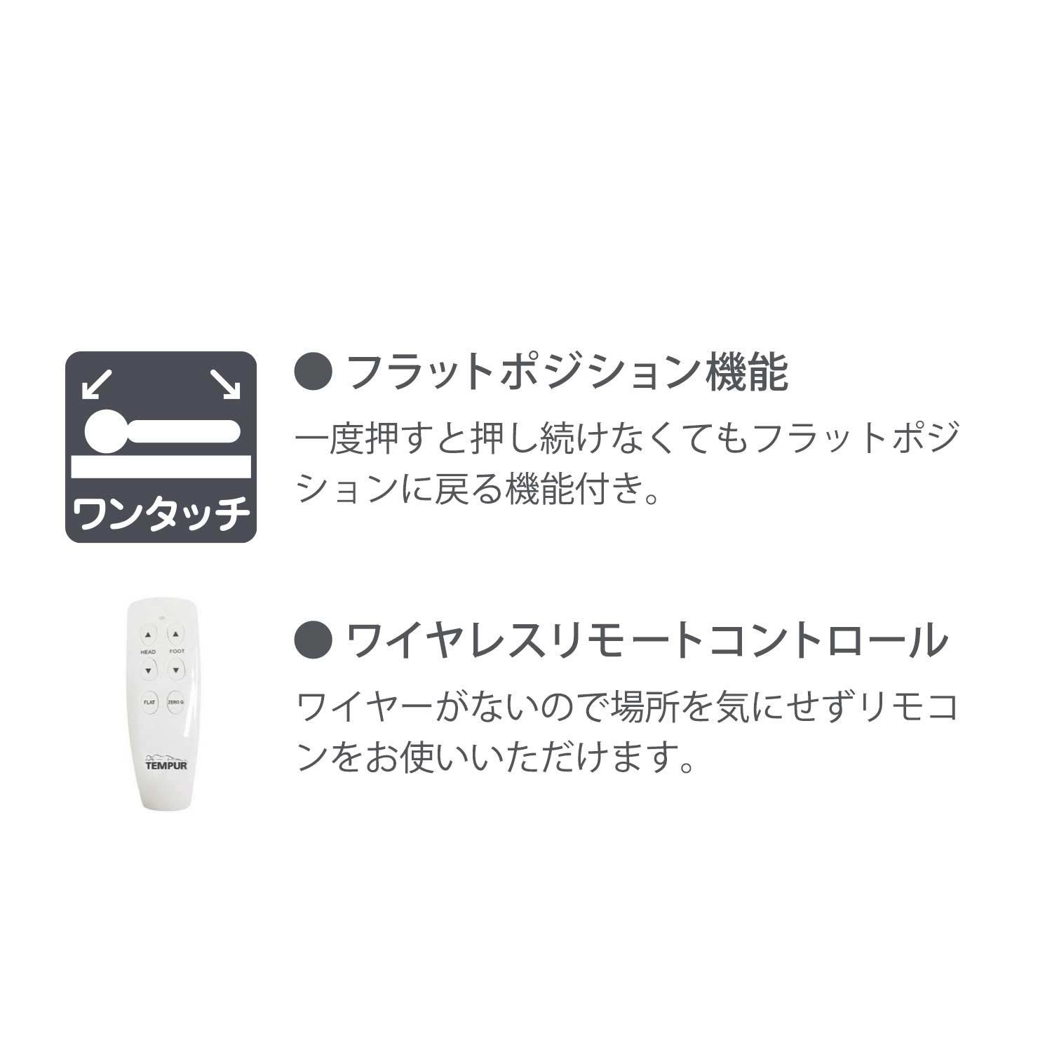 アウトレット ゼロジー(R) ベッドセット(2点) マットレス厚み21cm