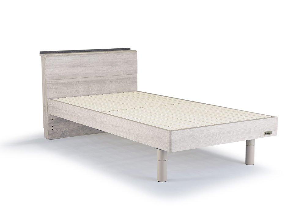 アウトレット 木製ベッドセット(2点)【マットレス】プリマ 厚み21cm  シングル ※寝具2点プレゼント