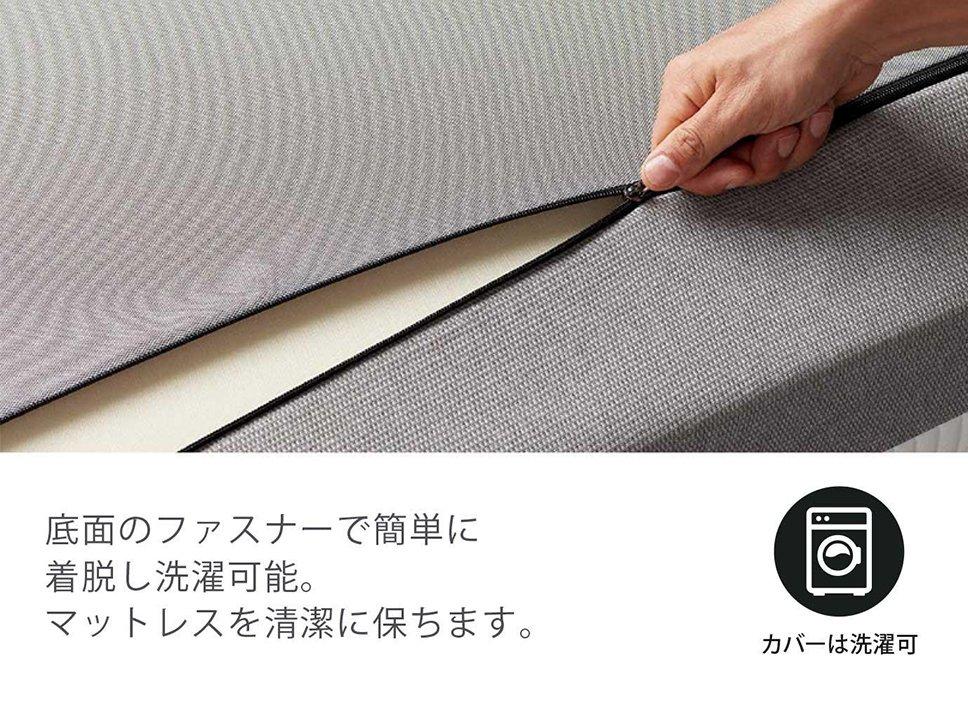 アウトレット 木製ベッドセット(2点)【マットレス】プリマプラス 厚み25cm シングル ※寝具2点プレゼント