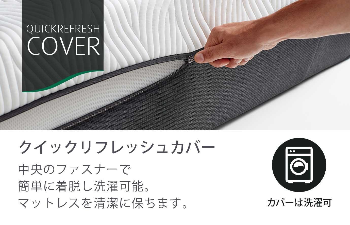 プロ（マットレス ふつうのかたさ）とエルゴ ワン（電動ベッド）のセット シングル