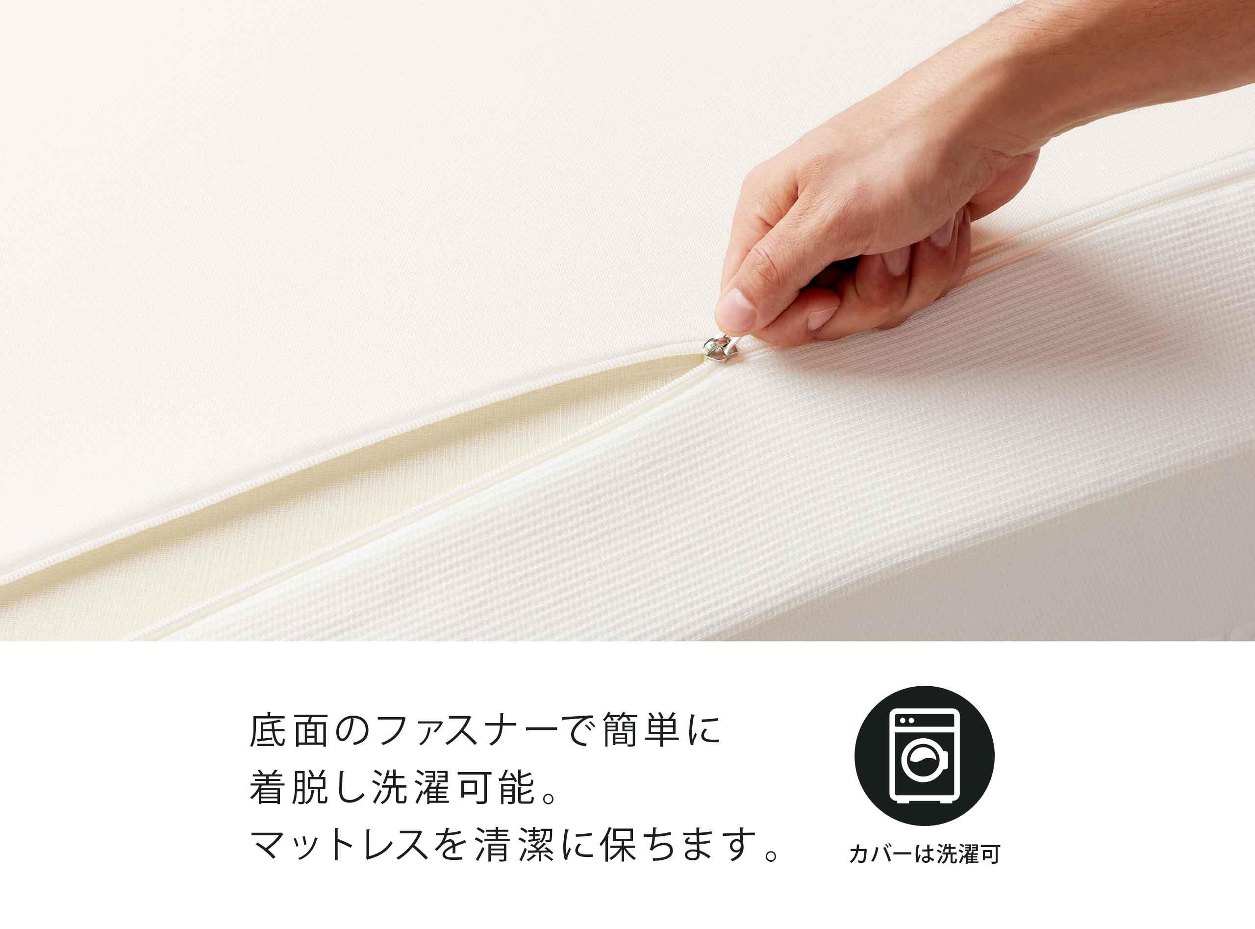 アウトレット エルゴ3.0 ベッドセット(2点) マットレス厚み25cm スマートクール ふつうのかたさ シングル マットレス保証なし