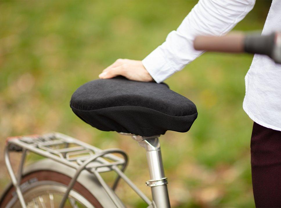 TEMPUR® Fietszadeldekje zwart maat S