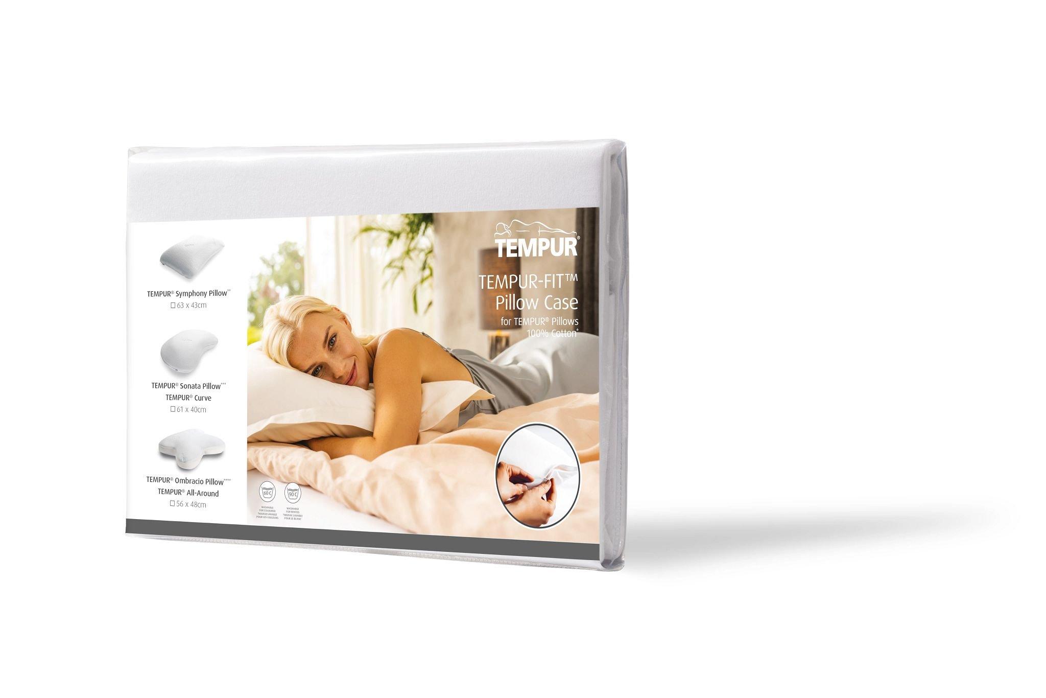 TEMPUR&reg; Ombracio Hoofdkussensloop &ndash; Wit