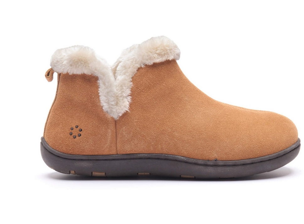 Home by Tempur Vallery Faux Fur Boot Women's Slippers (hashbrown)