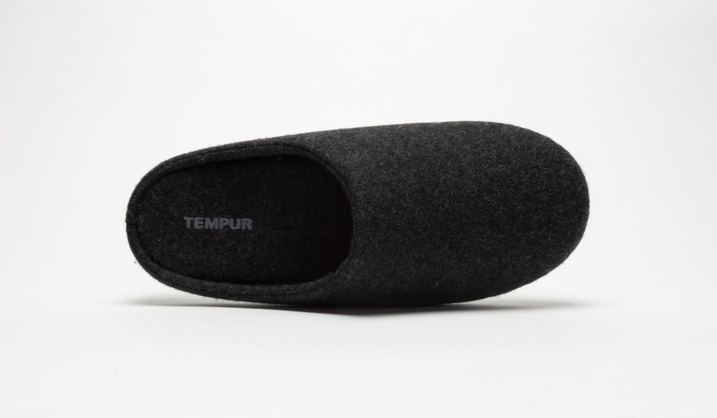 Home by Tempur Zander Fleece Men's Slippers (charcoal)