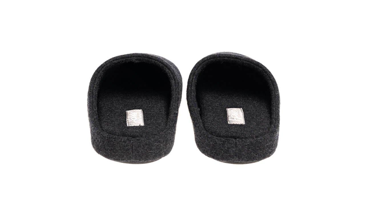 Home by TEMPUR Zander Fleece Men's Slippers (charcoal)
