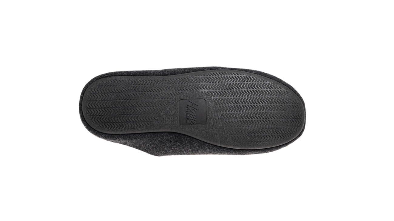 Home by Tempur Zander Fleece Men's Slippers (charcoal)