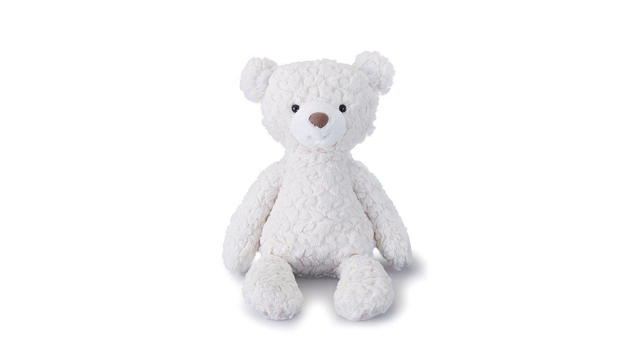 white teddy bear