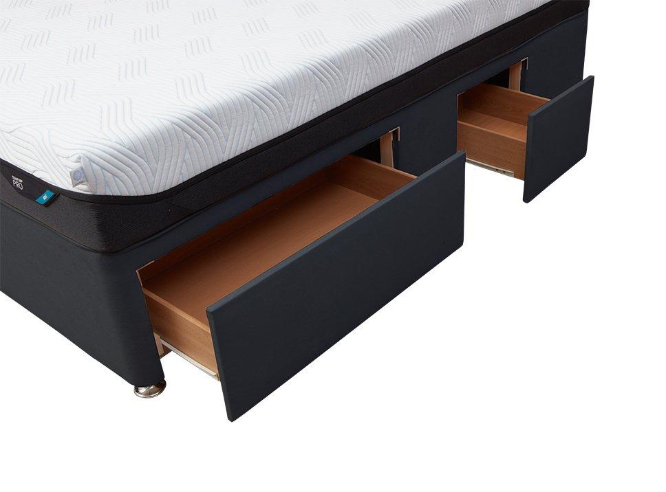 TEMPUR® Buckingham Drawer Divan (King size)