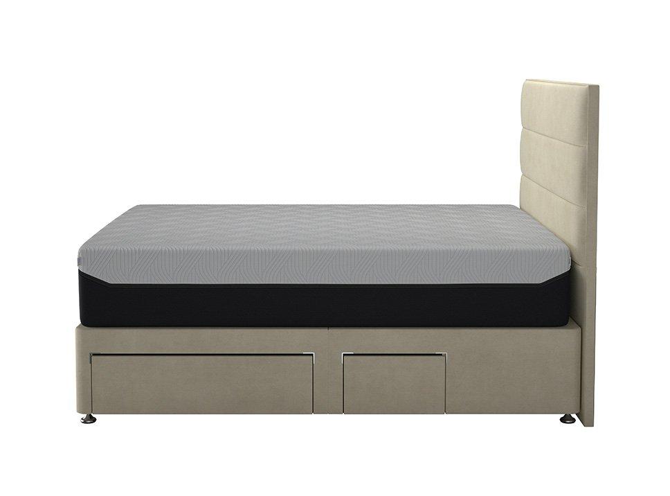 TEMPUR® Buckingham Drawer Divan (Super king)