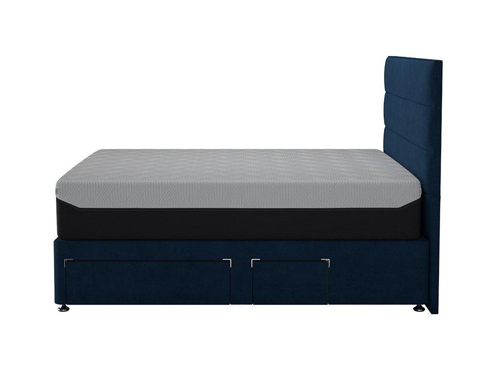 TEMPUR® Buckingham Drawer Divan (Super king)