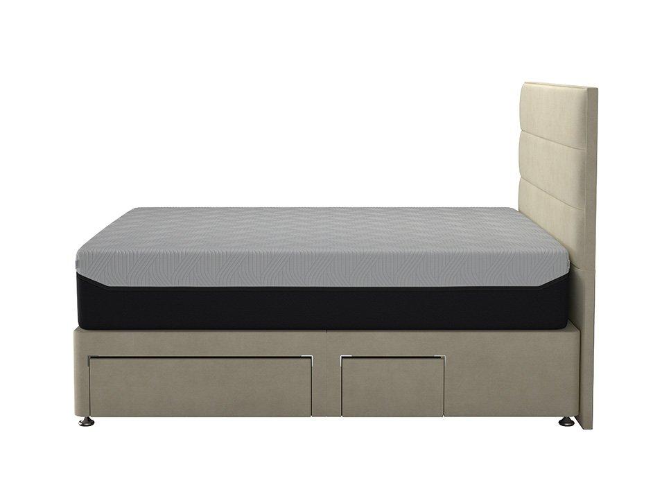 TEMPUR® Buckingham Drawer Divan (Single)