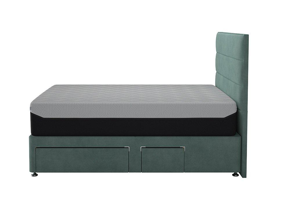 TEMPUR&reg; Buckingham Drawer Divan (Single)