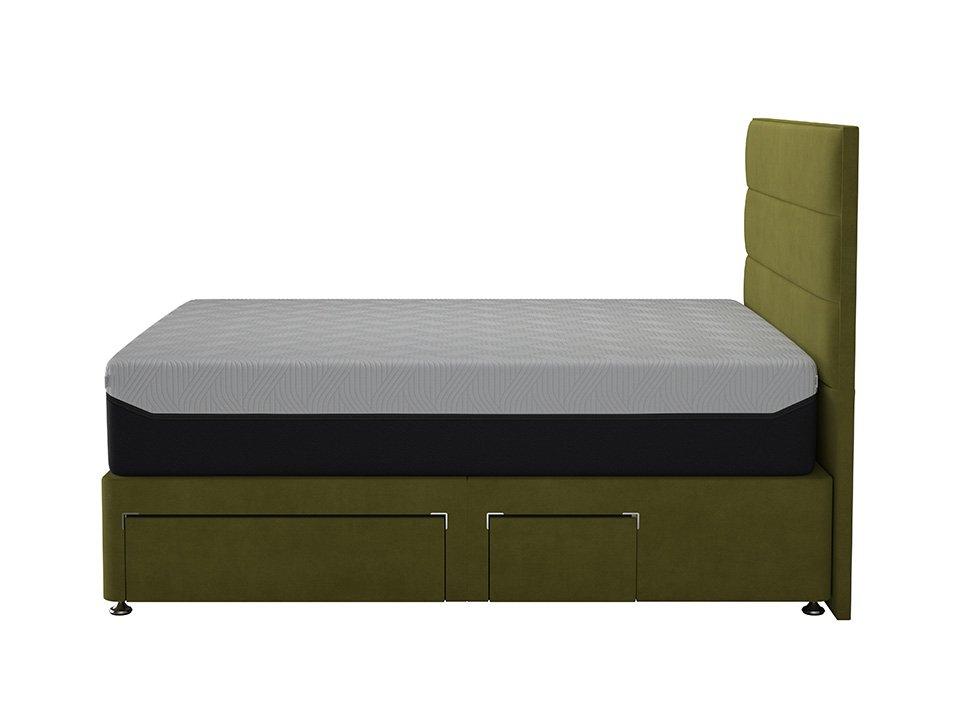 TEMPUR&reg; Buckingham Drawer Divan (Single)
