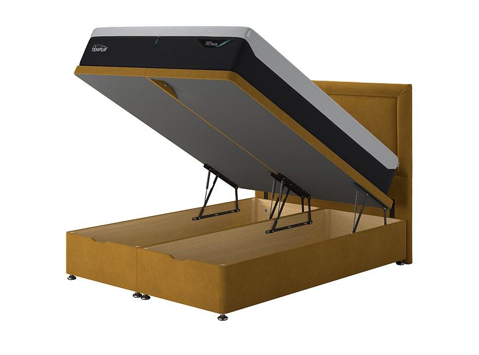TEMPUR&reg; Buckingham Divan Ottoman (Super king)