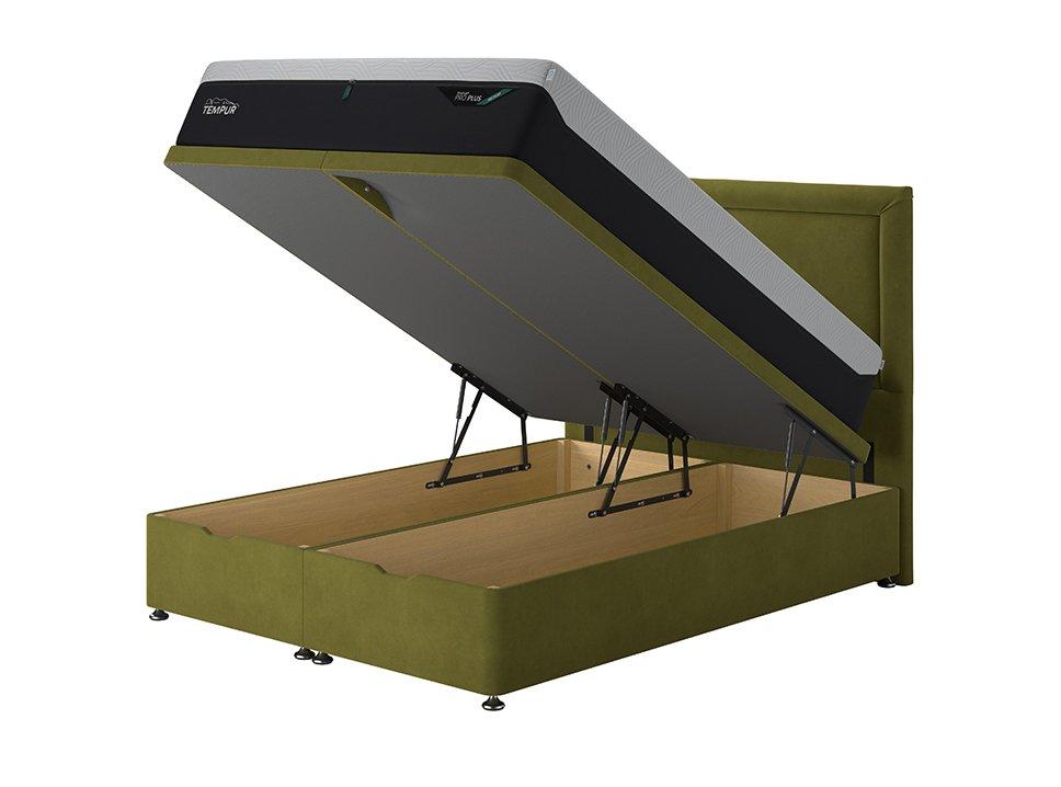 TEMPUR&reg; Buckingham Divan Ottoman (Single)
