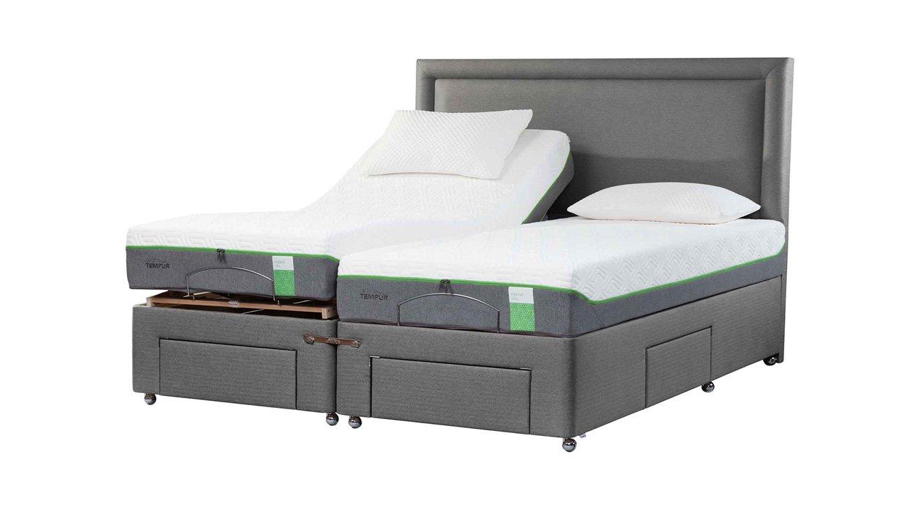 Adjustable bed base deals king