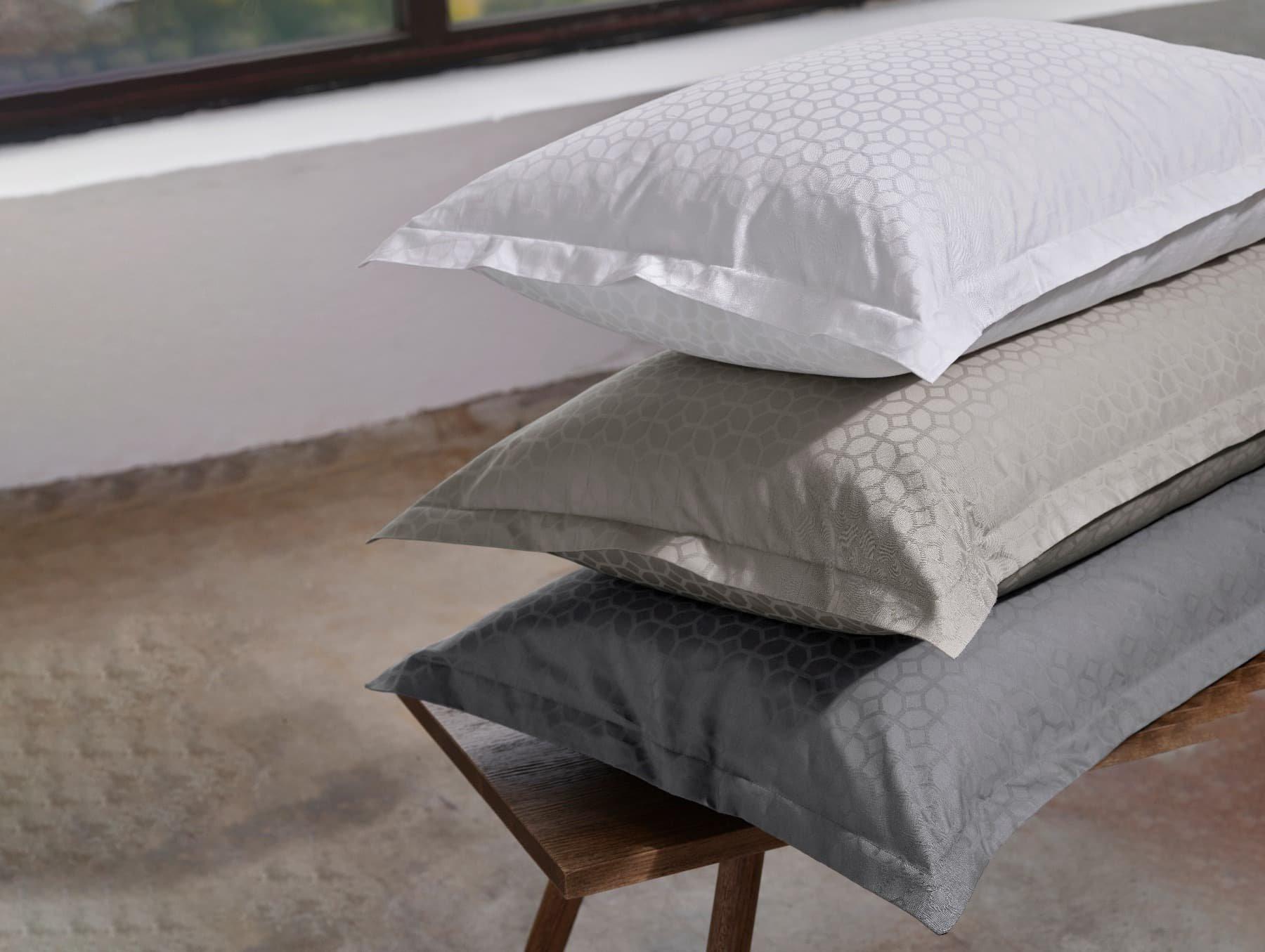 Grey and white pillow cases best sale