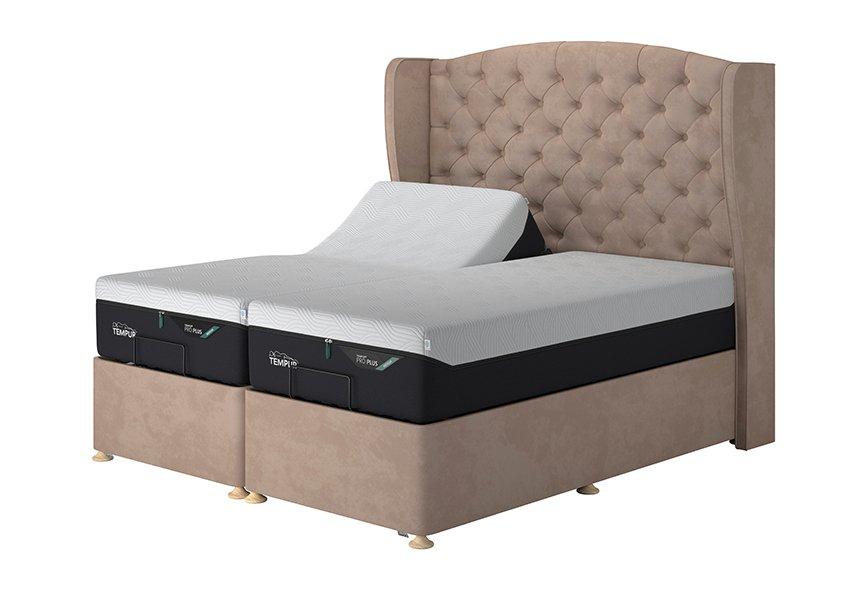 TEMPUR® Suffolk Adjustable Disc Divan (Super king)