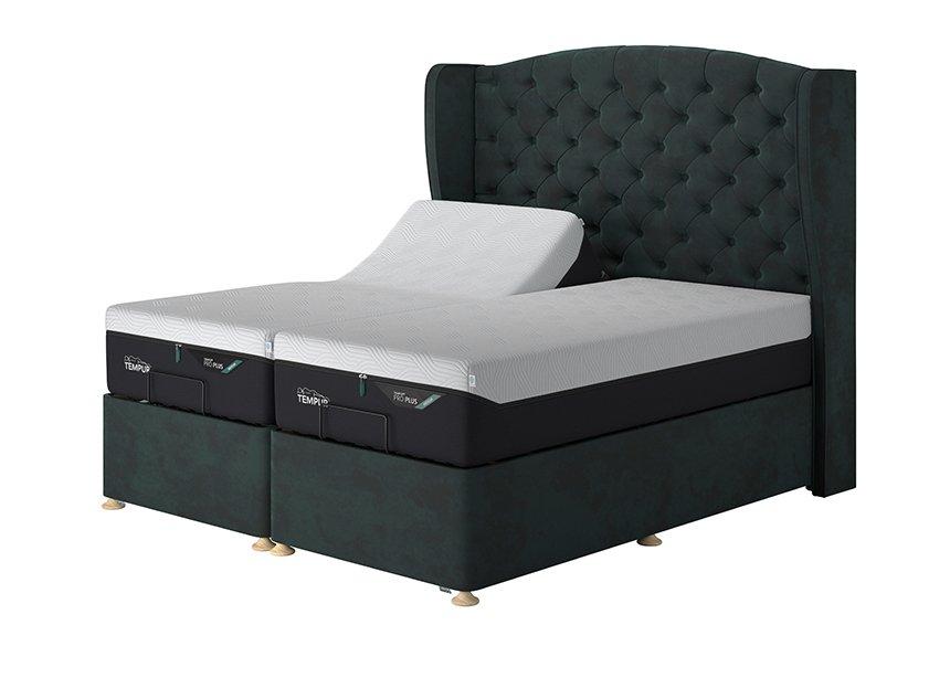 TEMPUR&reg; Suffolk Adjustable Disc Divan (King size)