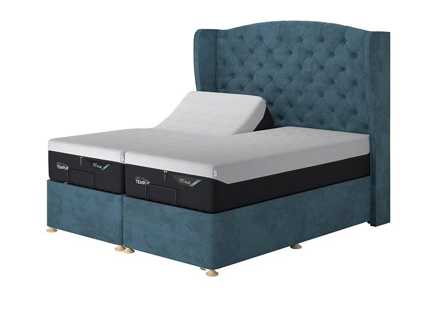 TEMPUR&reg; Suffolk Adjustable Disc Divan (Super king)